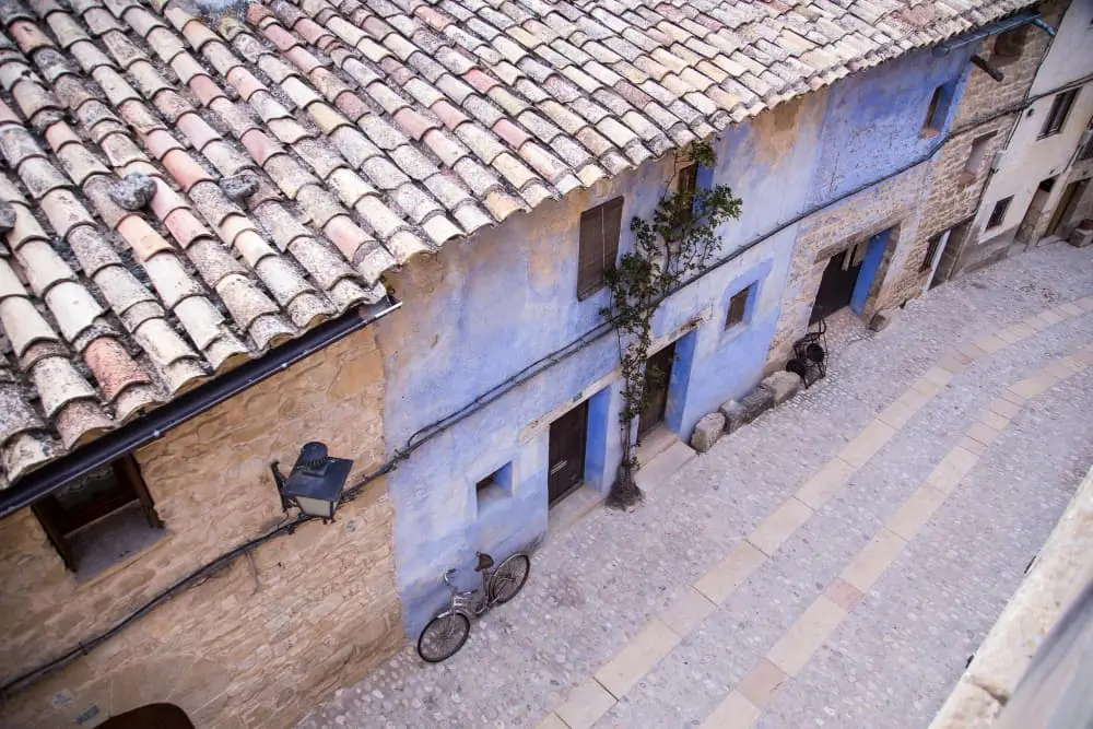 Vue D'angle Élevé D'un Bâtiment Résidentiel